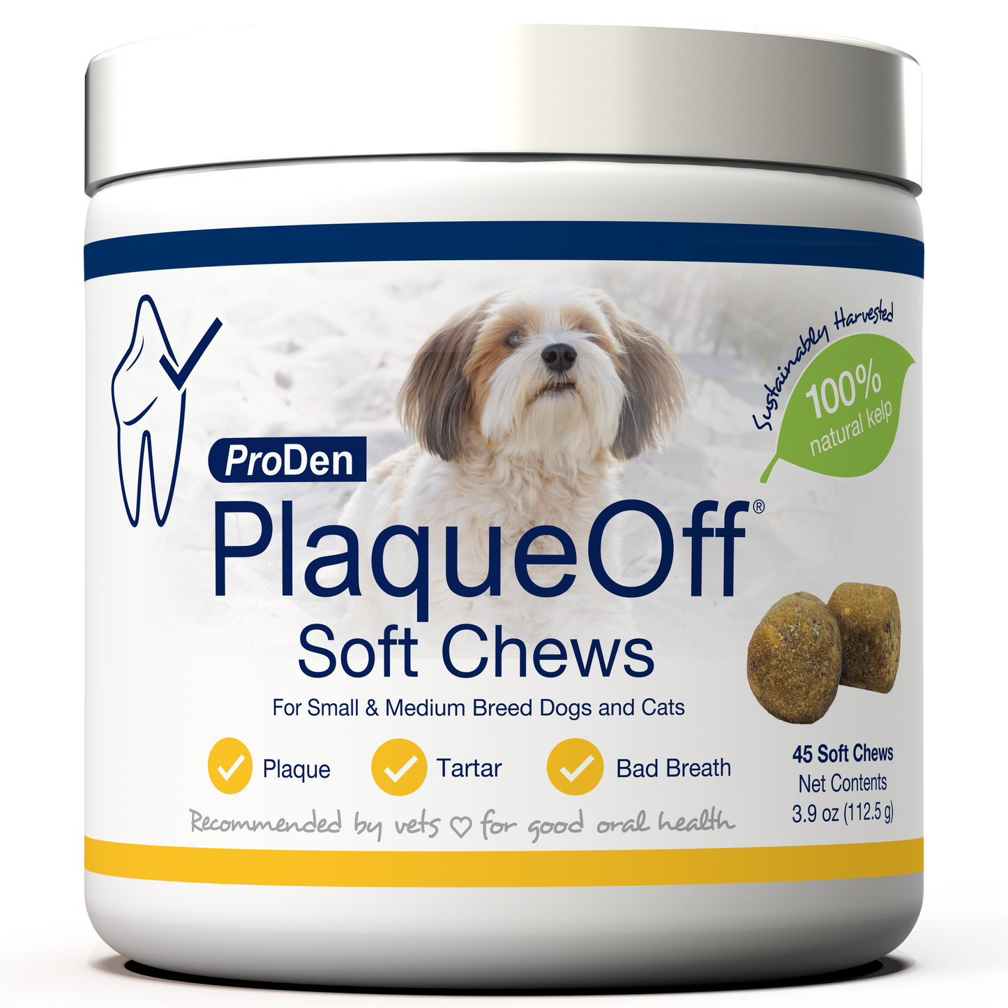 PRODEN PLAQUEOFF SOFT CHEWS SM/MED DOGS