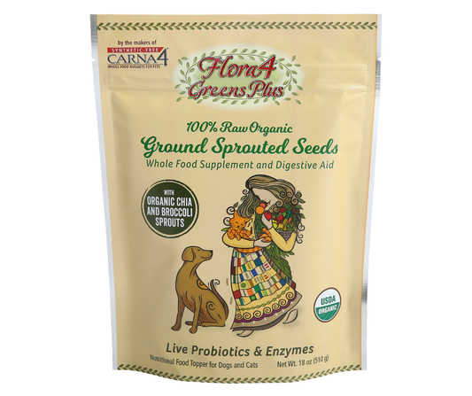 FLORA4 GREENS PLUS SPROUTED SEEDS TOPPER