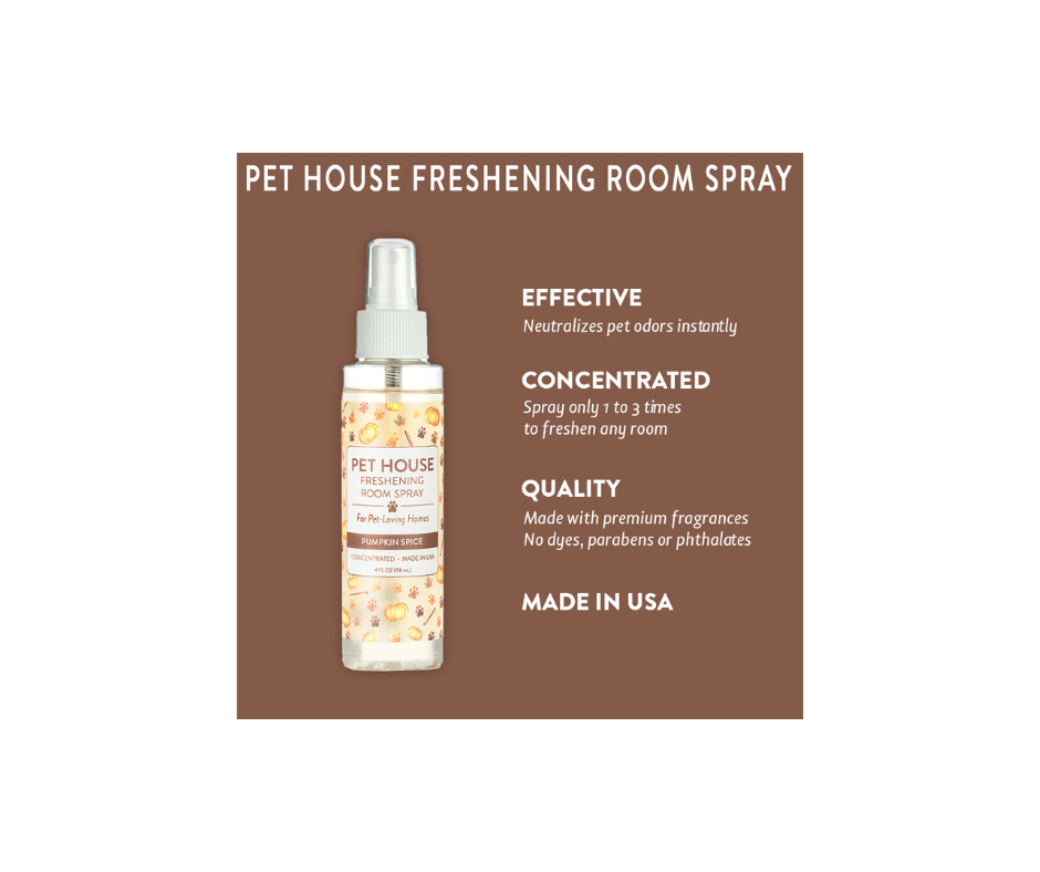 PET HOUSE ROOM SPRAY PUMPKIN SPICE