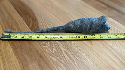 WHISKERS ‘N PAWS LARGE WOOL FELT MOUSE