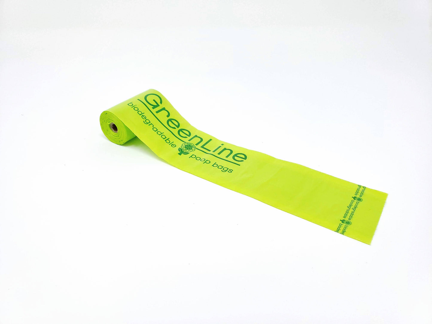 GREENLINE POOP BAGS - 8 ROLL PACK