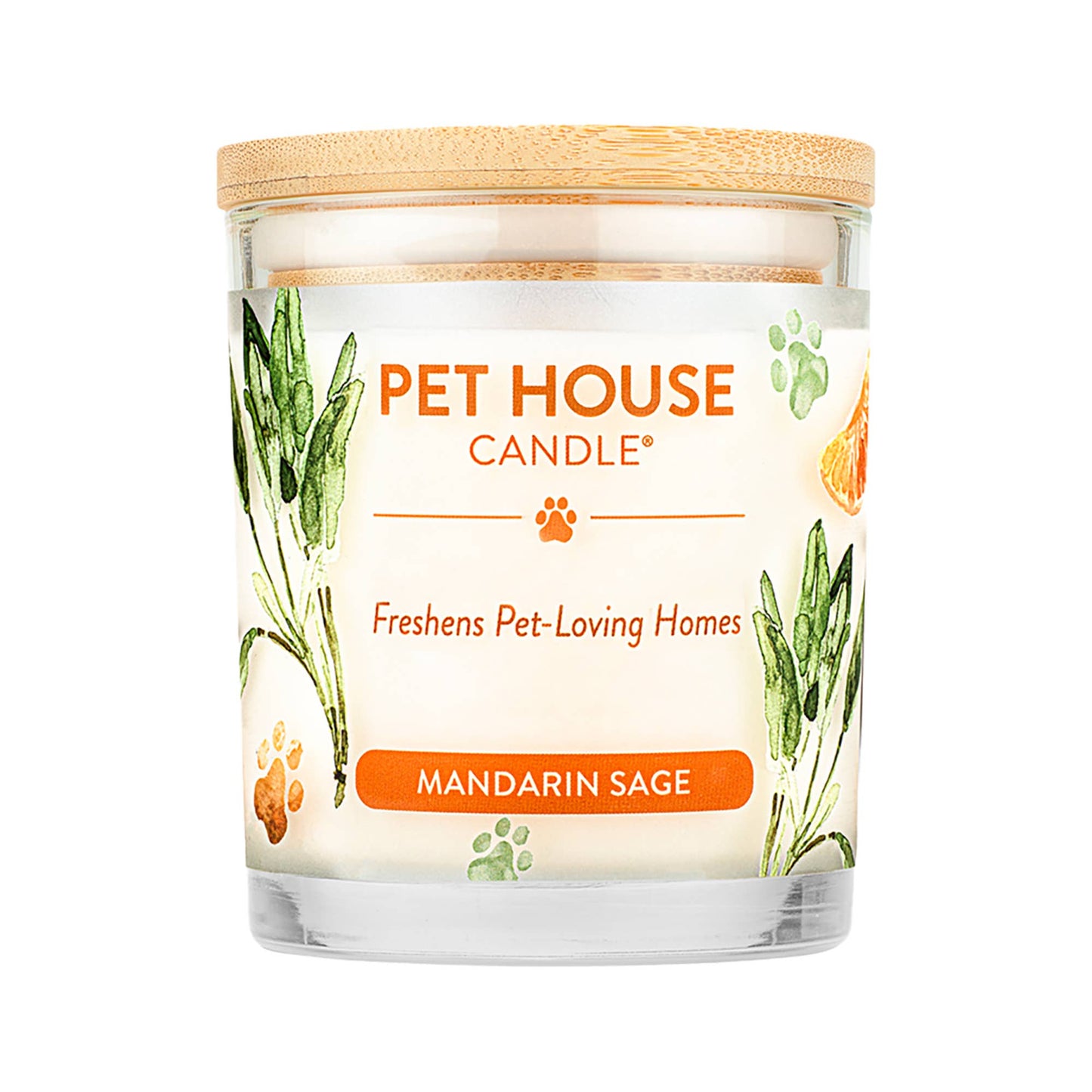 Mandarin Sage 9 oz Candle