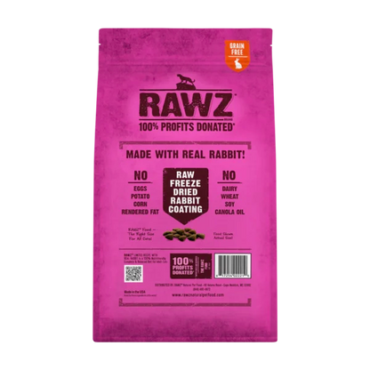 RAWZ REAL RABBIT DRY FOOD FOR CATS (3.5 LBS)