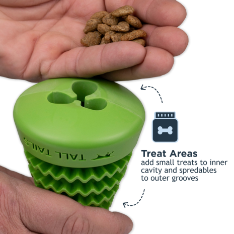 TALL TAILS NATURAL RUBBER EVERGREEN TREE REWARD DOG TOY