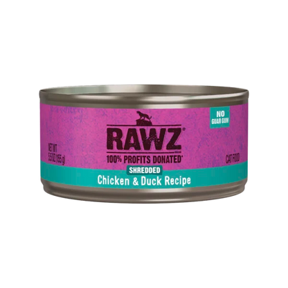 RAWZ SHREDDED CHICKEN & DUCK CAT FOOD