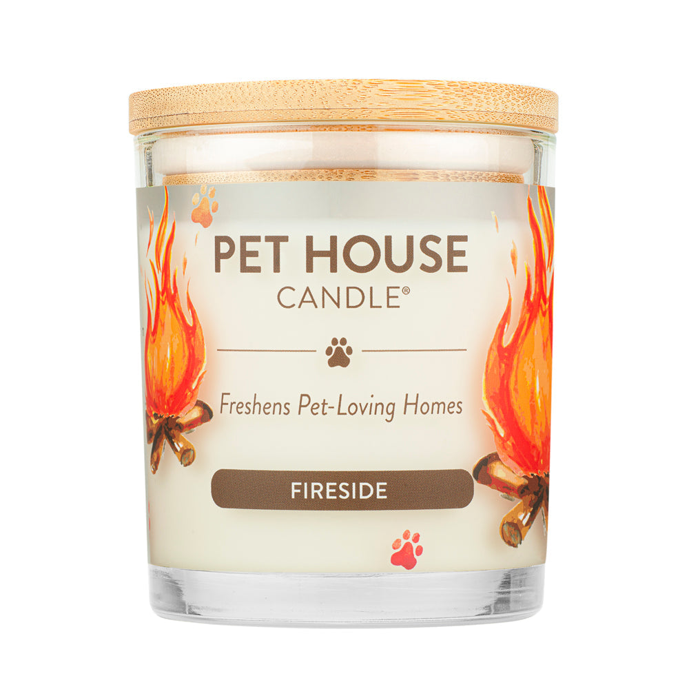 PET HOUSE CANDLES: FIRESIDE