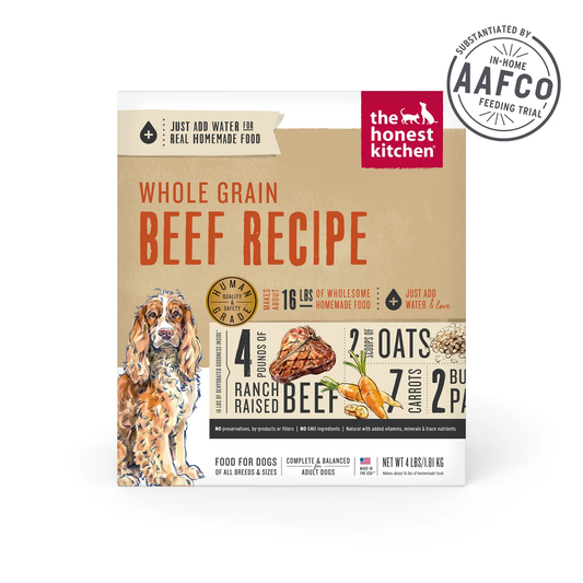 THE HONEST KITCHEN DEHYDRATED WHOLE GRAIN BEEF