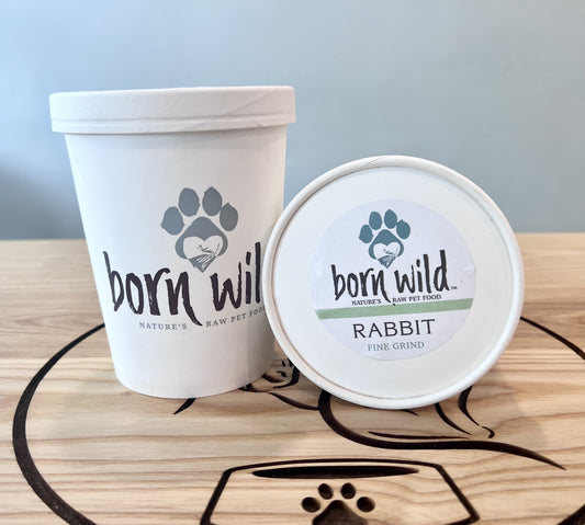 BORN WILD RABBIT BLEND (2 LBS)