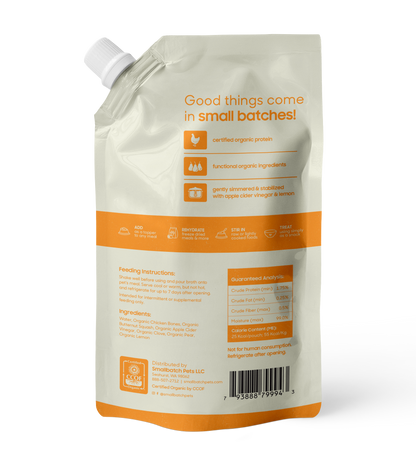 SMALL BATCH PETS ORGANIC CHICKEN BONEBROTH