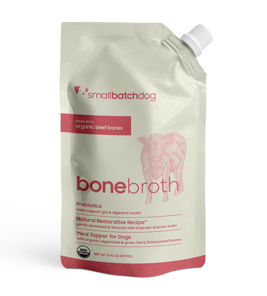 SMALL BATCH PETS ORGANIC BEEF BONEBROTH