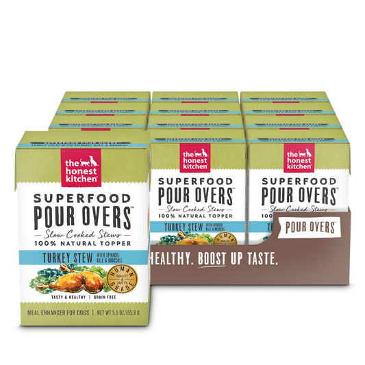 THE HONEST KITCHEN SUPERFOOD POUR OVERS: TURKEY STEW