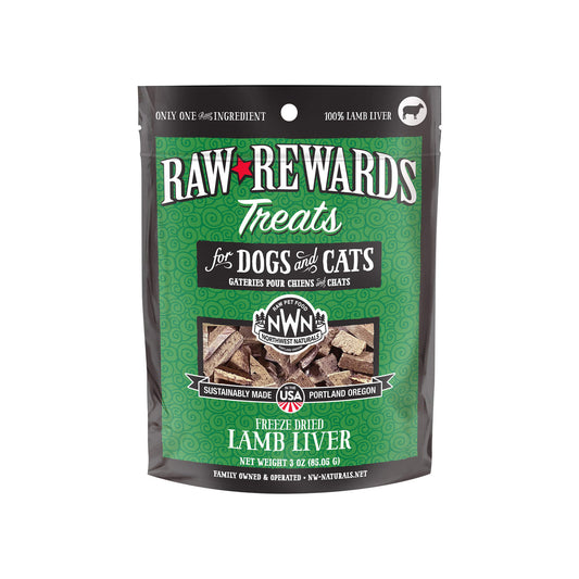 NORTH WEST NATURAL FREEZE DRIED TREATS: LAMB LIVER