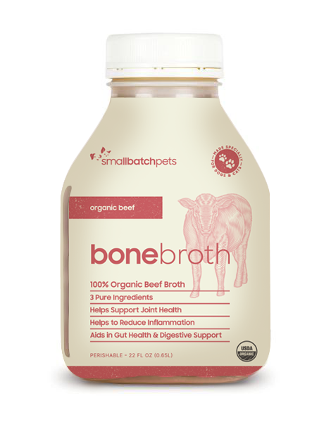 SMALL BATCH PETS FROZEN BONE BROTH: BEEF