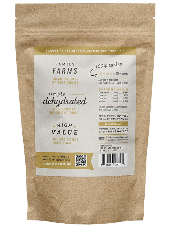 FARM HOUNDS TURKEY JERKY