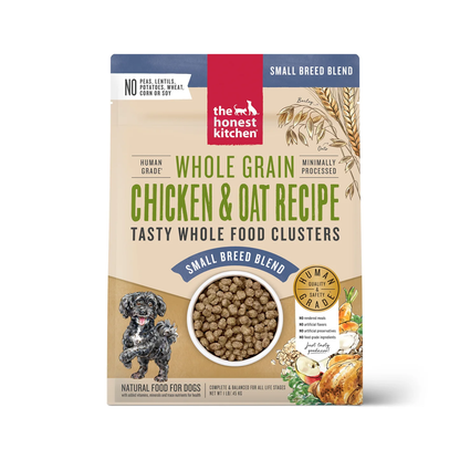 THE HONEST KITCHEN WHOLE GRAIN CHICKEN CLUSTERS-SMALL BREED (1.09 lbs)